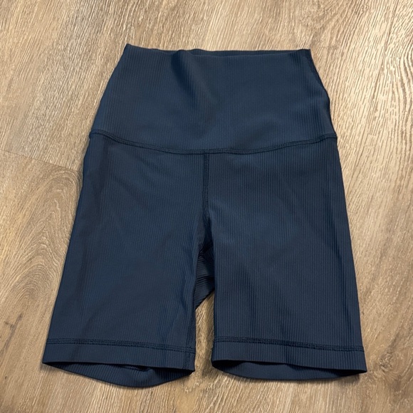 90 Degree By Reflex Dark Blue Bike Shorts - Picture 1 of 3